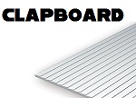 Evergreen Scale Models Clapboard Sheet